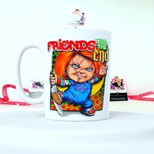 Halloween Horror Movie Themed 15 Ounce Ceramic Coffee Mugs